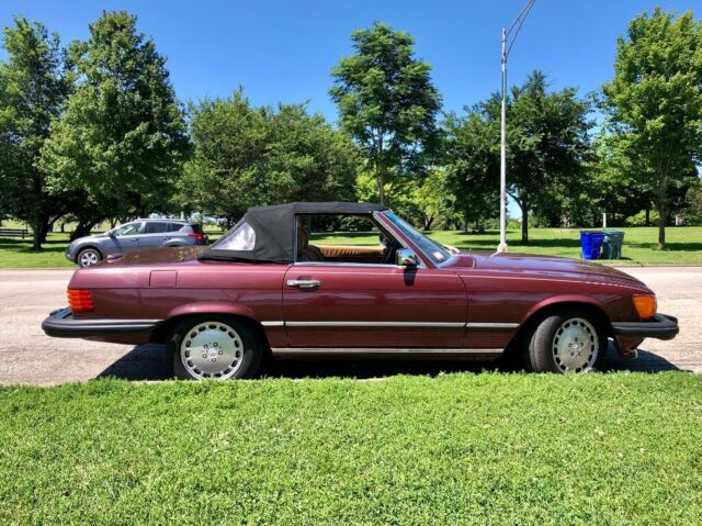 1988 mercedes-benz 560sl convertible roadster