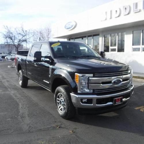 2017 ford f-350 super duty lariat 4x4 lariat 4dr crew cab 6.8 ft. sb srw pickup for sale in hollister, idaho
