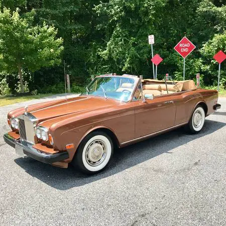 1981 rolls royce corniche convertible ,, supper clean , 2 owners