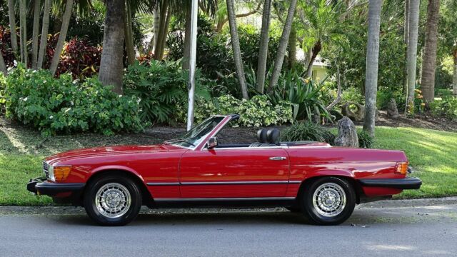 1985 mercedes benz 380sl roadster lot of service history runs fantastic must see