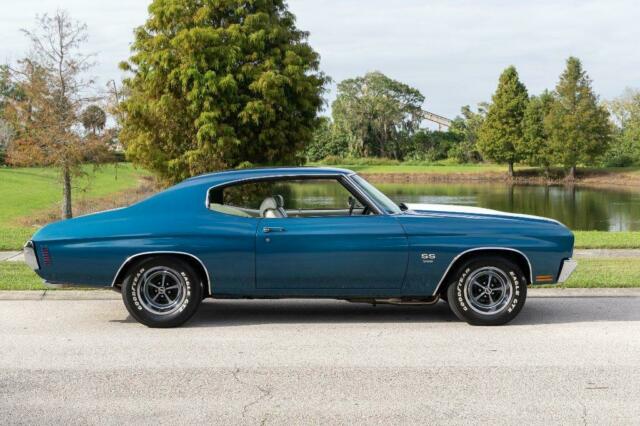 1970 chevrolet chevelle ss super sport fathom blue