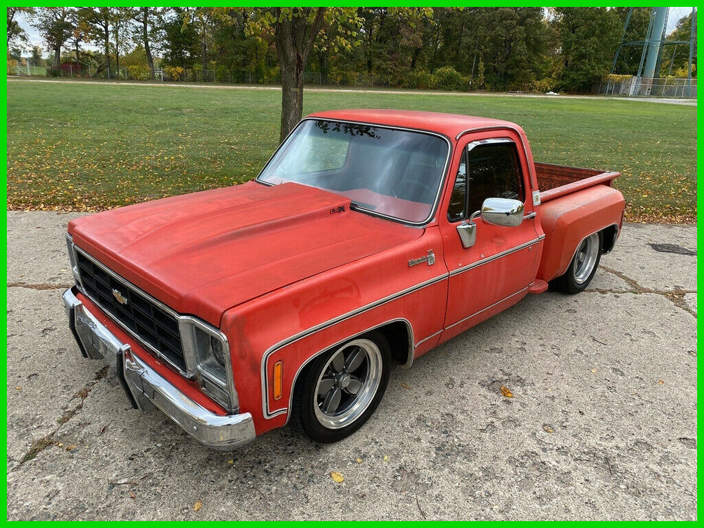 1980 chevrolet c10 silverado pickup ls equipped with patina paint