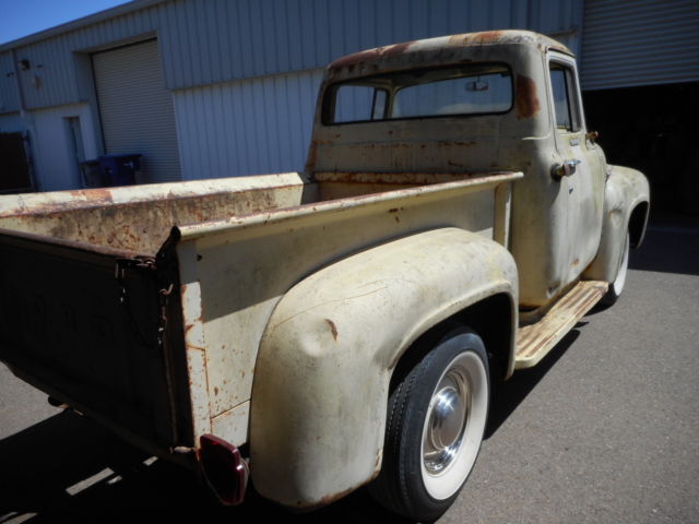 1956 ford f-100 "custom cab" survivor!