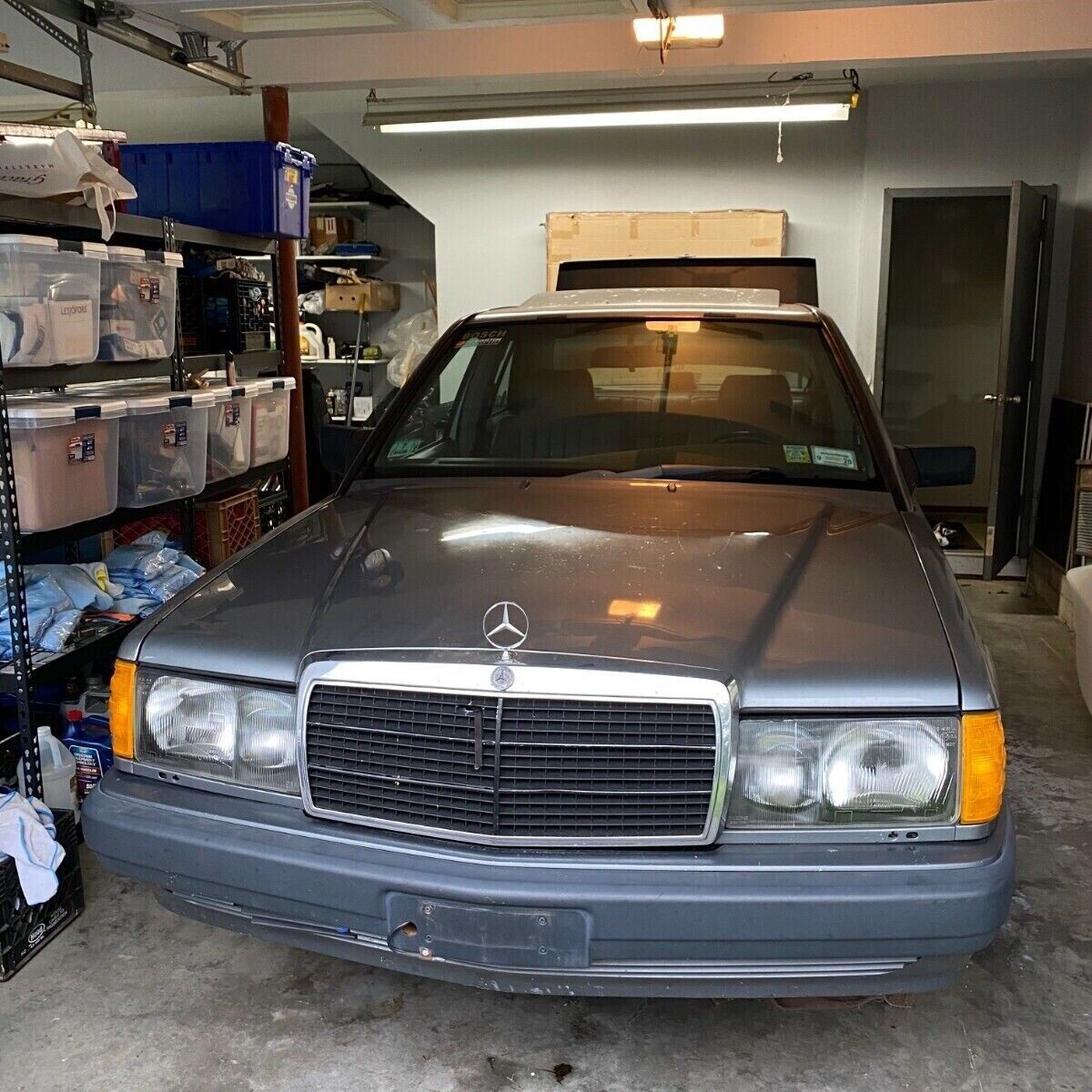 1989 mercedes benz gray 190e 2.6