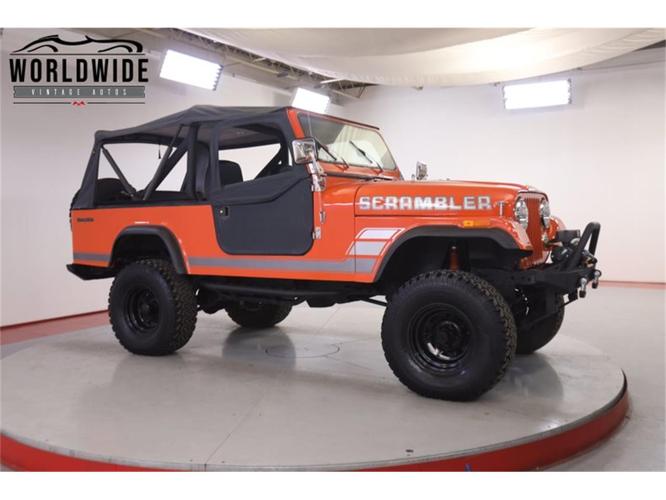 1981 jeep cj8 scrambler in denver, colorado
