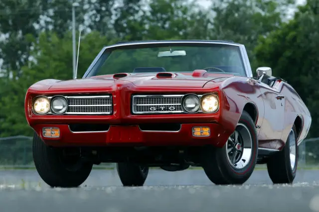 1969 classic pontiac gto convertible