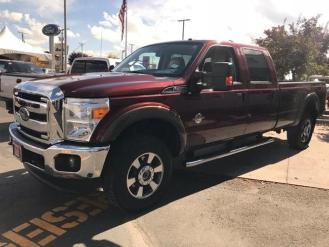 2016 ford f-350 super duty lariat 4x4 lariat 4dr crew cab 8 ft. lb srw pickup for sale in hollister, idaho