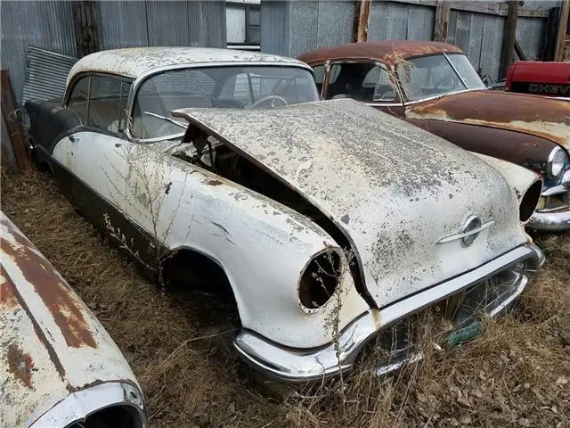 1956 oldsmobile super 88 white 324 v8 automatic