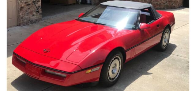 1986 chevrolet corvette convertible limited edition pace car euc