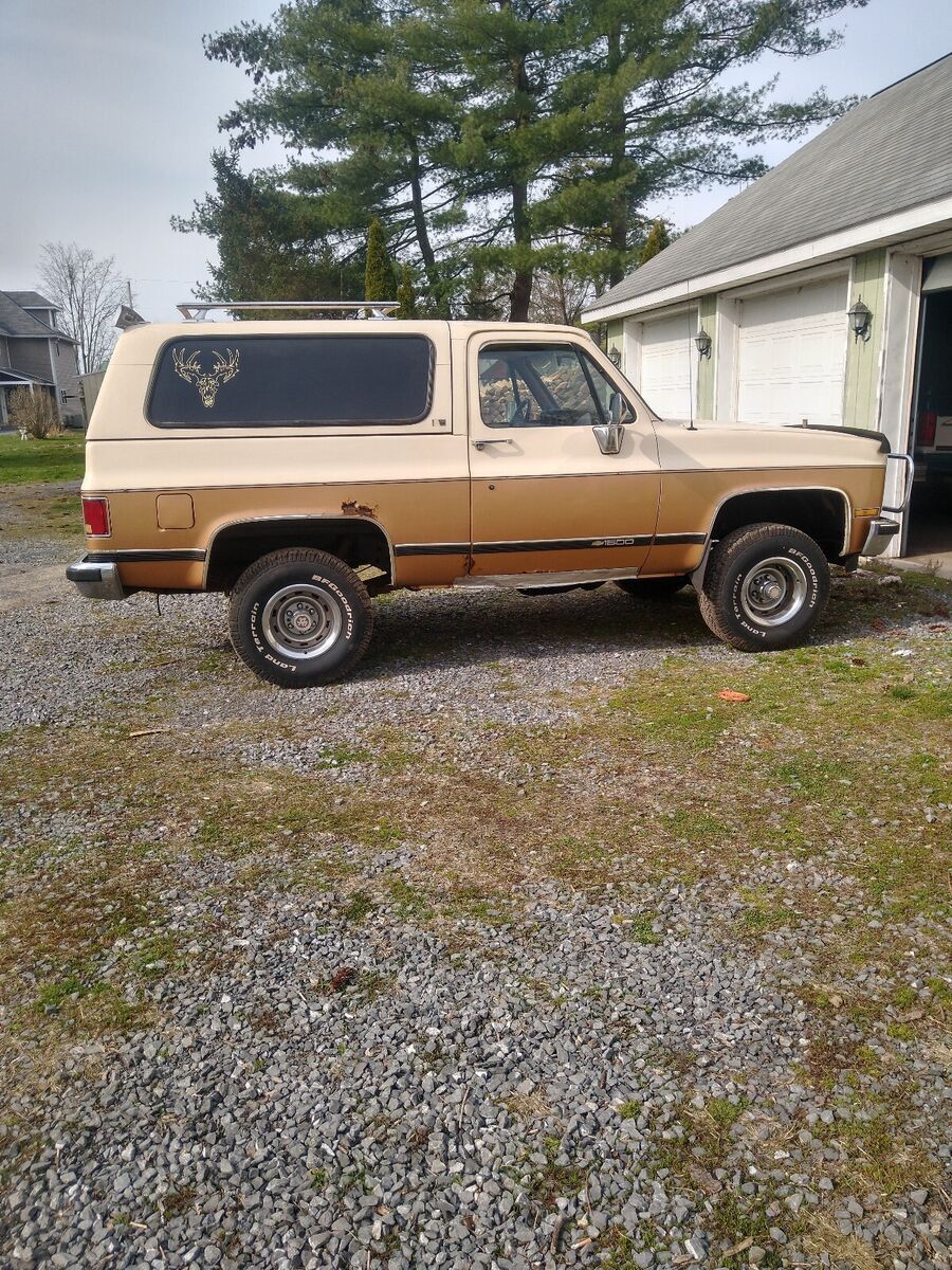 1989 chevrolet blazer brown v10
