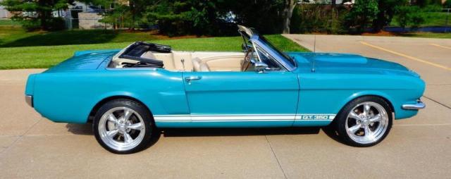 1966 ford mustang / shelby gt350 convertible cold a/c rally pac stunning!