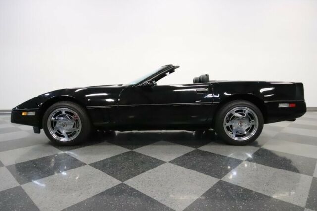 vette low original ncrs top flight classic vintage collector v8 auto black dropt
