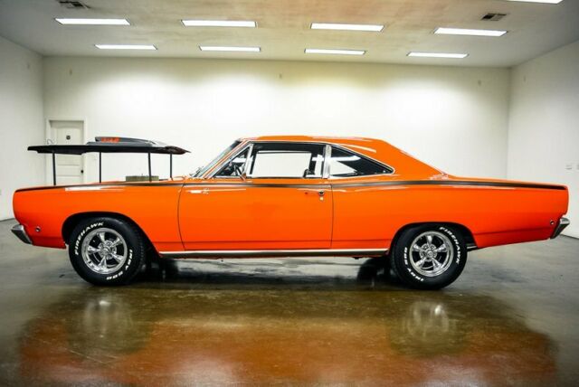 1968 plymouth road runner 1484 miles hemi orange hardtop 440 big block 727 torq