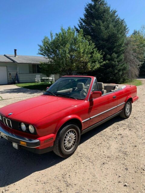vintage 1989 bmw 325i convertible - 5-speed