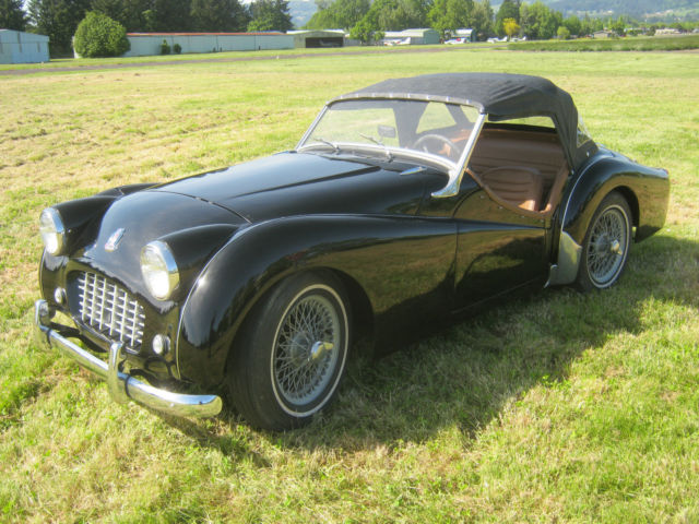 1955 triumph tr3 base 2.0l with rare limited slip rear differential