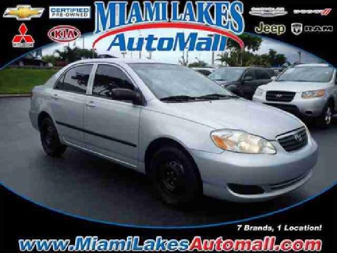 2006 toyota corolla ce in hialeah, fl