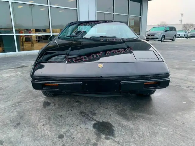 1984 pontiac fiero, black with 25485 miles available now!