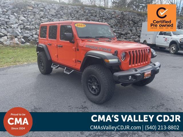 2023 jeep wrangler 4-door high tide 4x4
