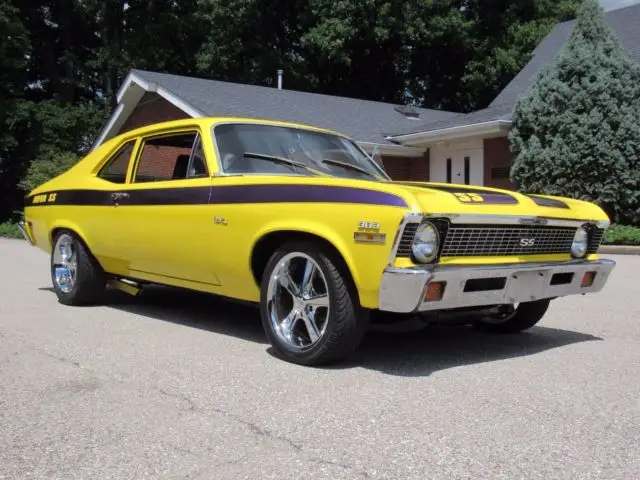 1971 chevy nova custom paint 383 stroker turbo 350 automatic ss graphics