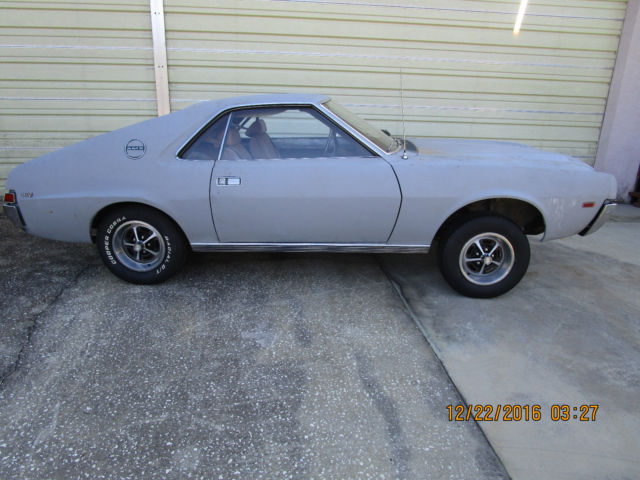 1969 amx, originally 343 v8, automatic, 3:15 posi-rearend. used in great shape !