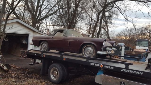 1956 t- bird garage find!!!