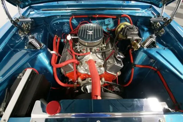 classic vintage chrome chevy sbc automatic edelbrock lack vinyl interior