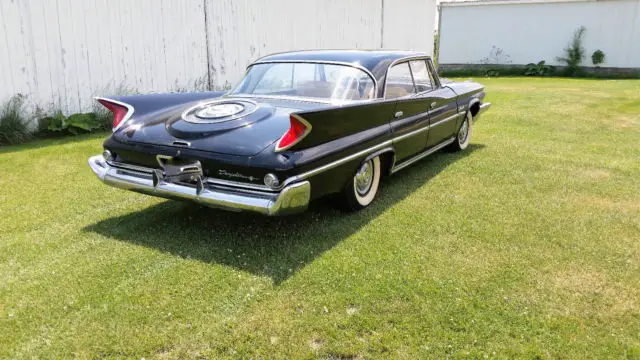 1960 chrysler windsor survivor black 4 door hardtop low miles 30k