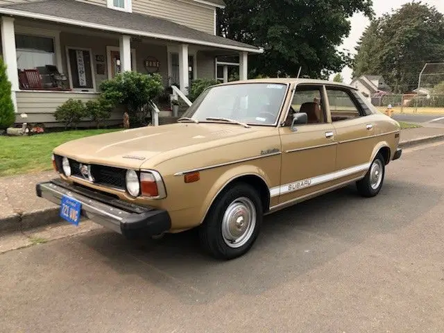 1978 subaru dl sedan- vintage & classic time capsule