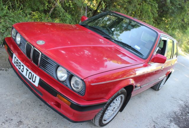 1989 bmw e30 318i touring - low miles, right hand drive