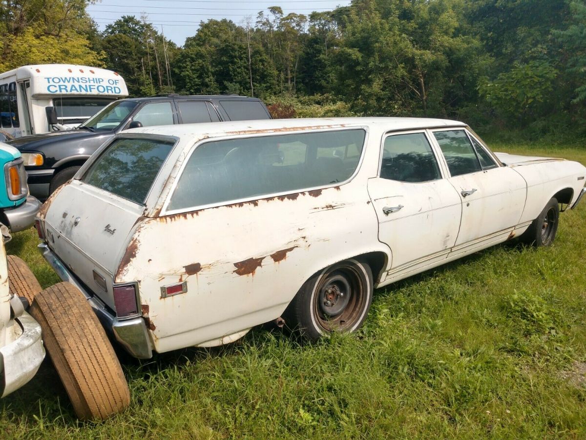 1969 chevelle concours wagon project needs restoration