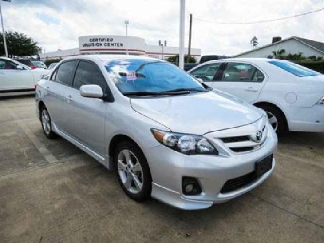 2012 toyota corolla s one owner in spring, tx
