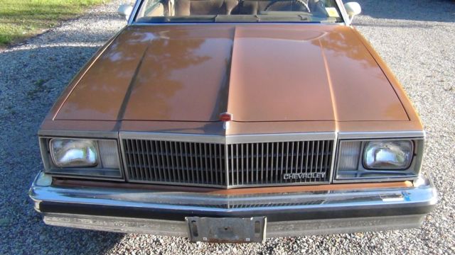 1980 chevrolet malibu classic very rare 4-speed split bench seat