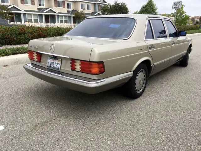 1987 mercedes-benz 420sel 2nd owner since new all books,service records