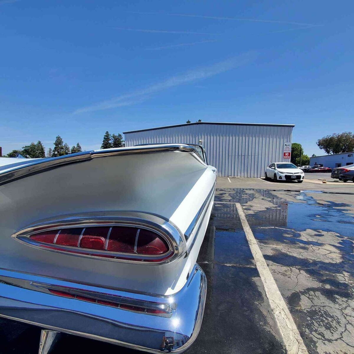 1959 chevrolet impala convertible white convertible