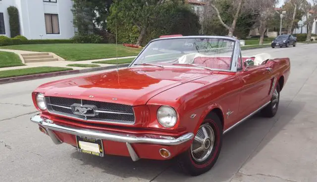 1964 1/2 ford mustang convertible for sale~concours resto~#'s match~xcellent!