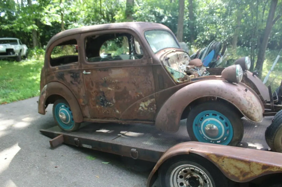 1951 english ford anglia pro street gasser project