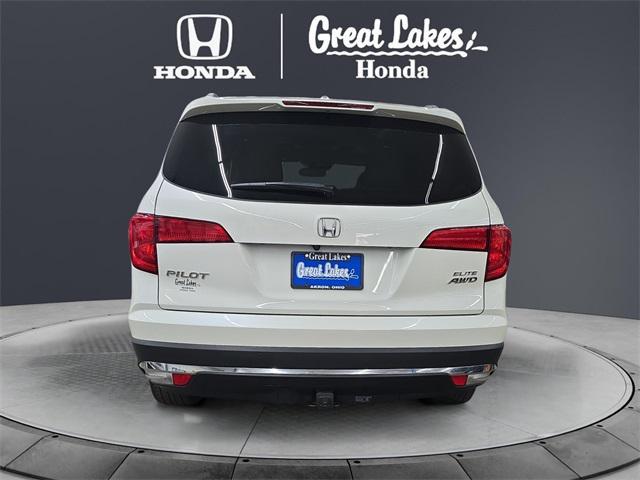 2017 honda pilot elite