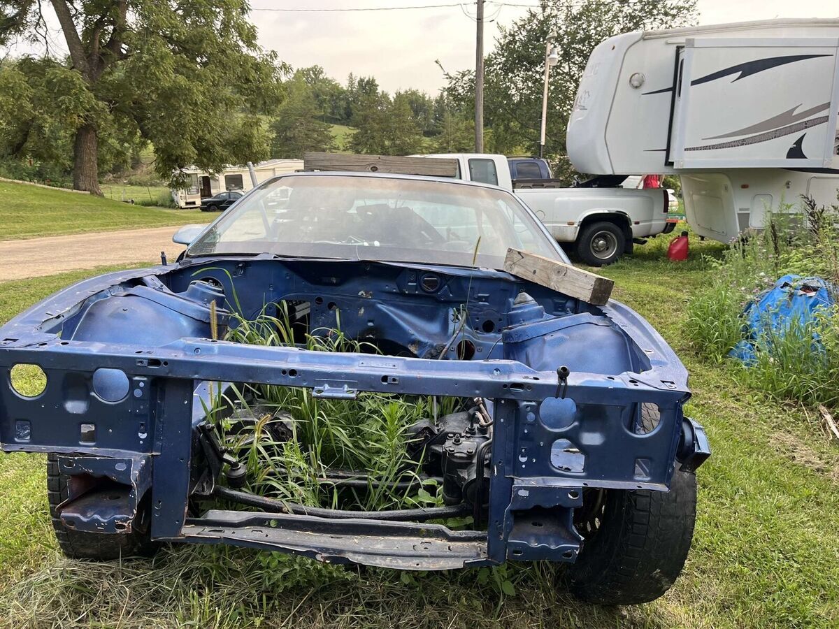 1990 chevrolet camaro coupe blue rwd automatic rs