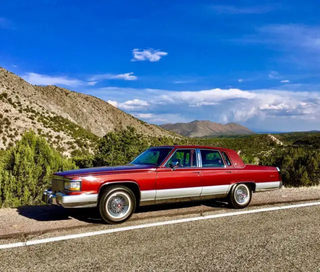 1992 cadillac brougham delegance, astroroof, wire wheels, fleetwood eldorado