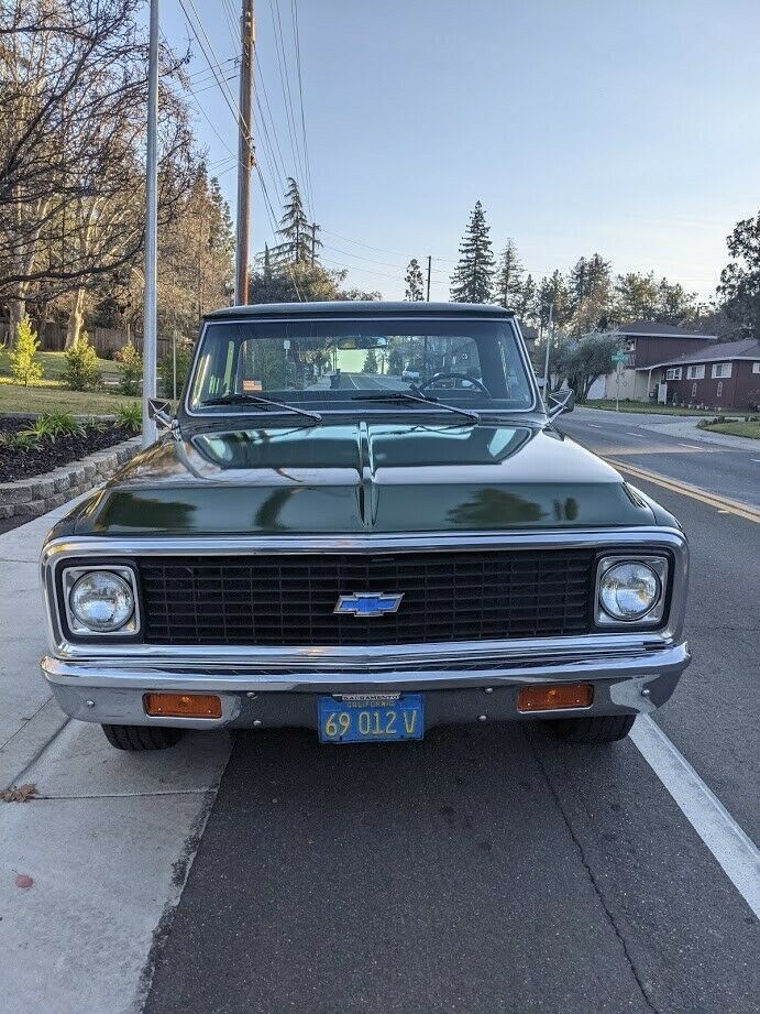 1971 chevrolet cheyenne 10, ca truck, short bed, 2wd, tilt, ac, ps, very nice!!