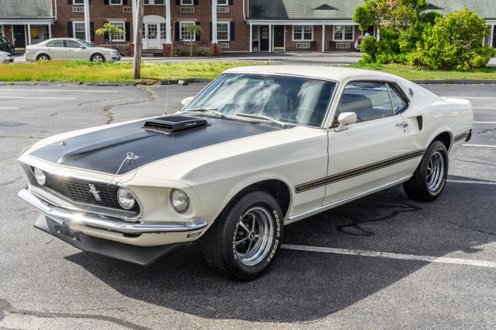 1969 ford mustang mach 1 428 cobra jet for sale in dallas, texas