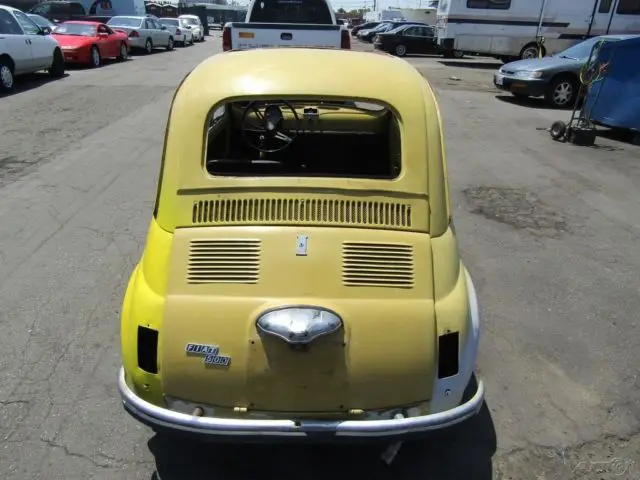 1973 fiat 500 coupe manual no reserve