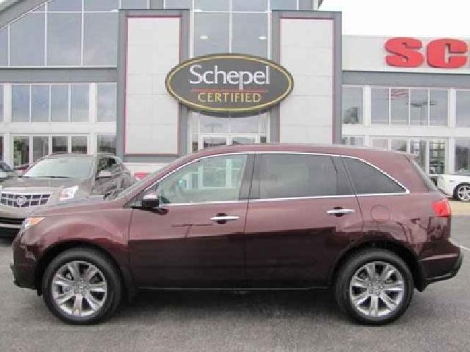 2013 acura mdx advance pkg awd in merrillville, in