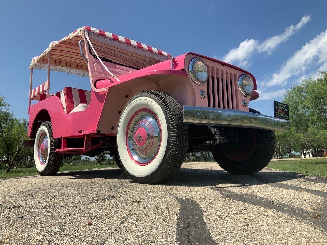 1959 willys jeep surrey jeep 134 ci i4 3 speed manual
