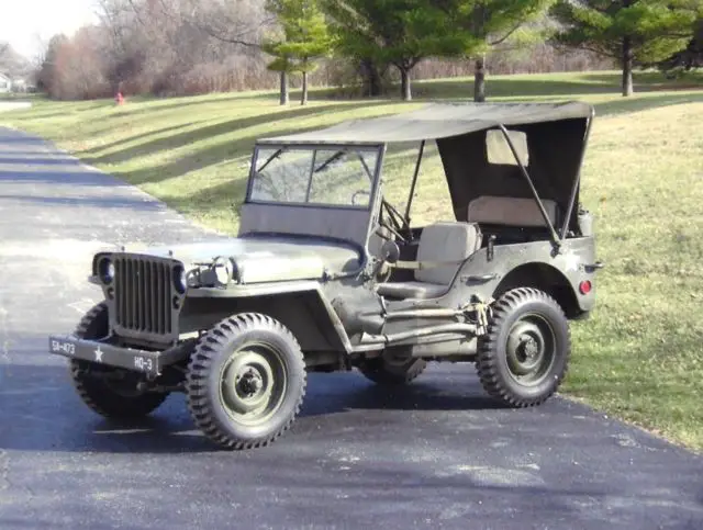 1943 ford gpw military jeep wwii willys mb