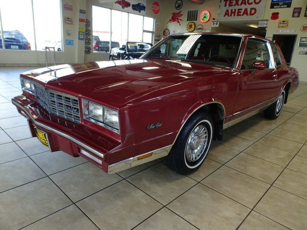 10,000 original miles 1984 chevrolet monte carlo ls 1-owner grandmas car! 85 86