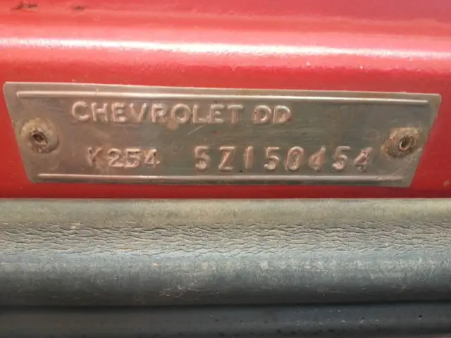 1965 chevrolet k 20 4x4 pick up (fire) truck