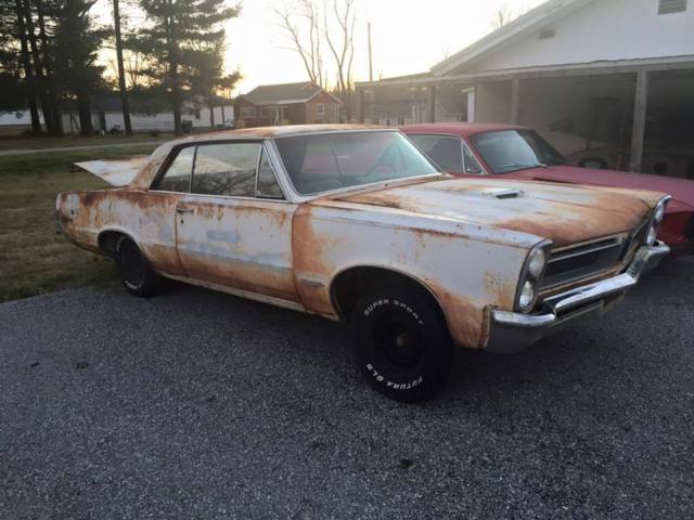 1965 pontiac gto original barn find no reserve roller