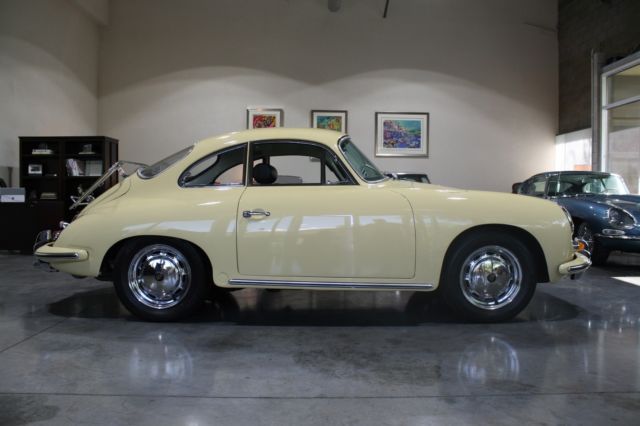 very nice porsche 356c coupe! ready to be enjoyed now
