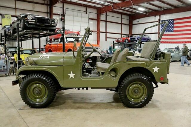 1952 jeep cherokee 26299 miles forest green jeep 4-cylinder manual